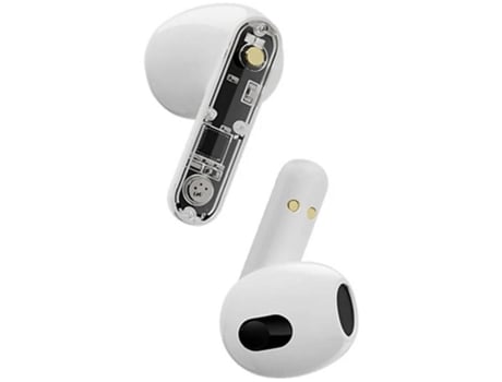 Auriculares Bluetooth True Wireless STREETZ T150 (Outlet Caixa Aberta - In Ear - Microfone - Branco)