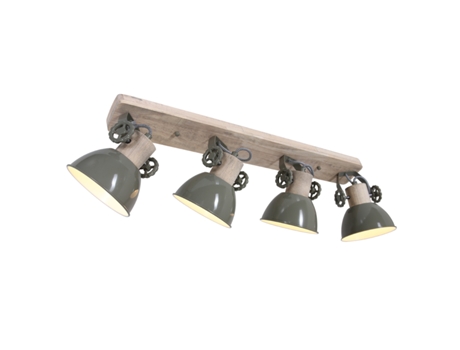 Candeeiro MEXLITE Gearwood 2729G (Castanho)