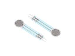 2 Peças Sensor De Pressão De Filme Fino Fsr Flexível Resistor Sensível À Força 20g‑3kg
