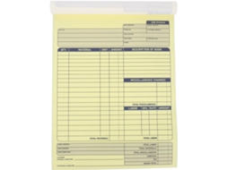 2 Peças Carnet De Factures Sans Carbone Pour Gestion Des Commandes Papier Copie Système De Duplication