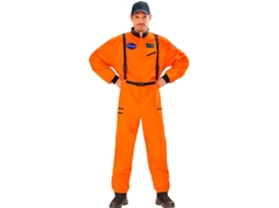 Fato de Homem WIDMANN Astronauta Laranja com Distintivo (Tam.: XL)