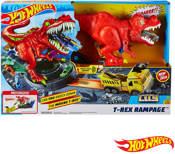 Hot Wheels T-Rex Rampage - Mattel - Pistas de Carros - Compra na