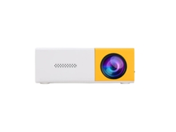Projetor Mini Portátil 1080p Usb Suporta Ajuste de Nitidez | S/MARCA