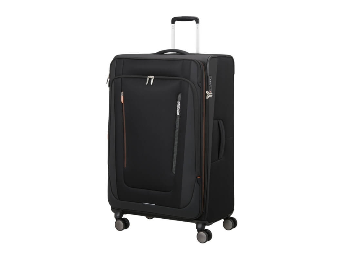 Mala de Viagem Grande AMERICAN TOURISTER 79cm Exp. Wanderlite Preto Sombra