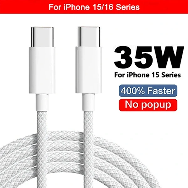 Carregador Rápido, 20w, Com Cabo, Pd, Adaptador, Telemóvel E Tablet