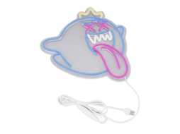 Letreiro Neon de Halloween com Fantasma LED Usb | S/MARCA