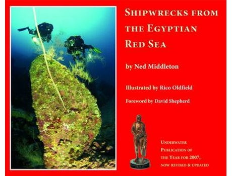 Livro shipwrecks from the egyptian red sea de ned middleton (inglês)