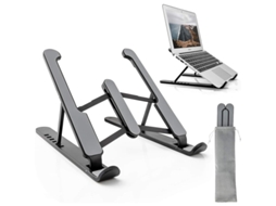 2026-suporte Portátil Ajustável Para Laptop Com Resfriamento, Elevador Ergonômico Plegável Para 10-15.6 Polegadas