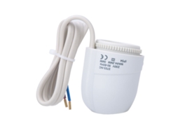 Atuador Térmico Elétrico Fechado Normalmente Para Sistema De Aquecimento Por Piso 230v/ac 50-60hz Branco