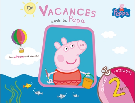 Livro Quadern De Vacances Amb La Peppa 2 Anys de VVAA (Catalão)
