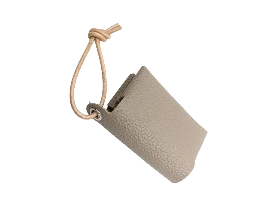 Porta Lenços De Couro Dobrável, Caixa De Armazenamento Portátil Para Mulheres E Homens, Artesanato Japonês Em Cinza. Olysi Shop
