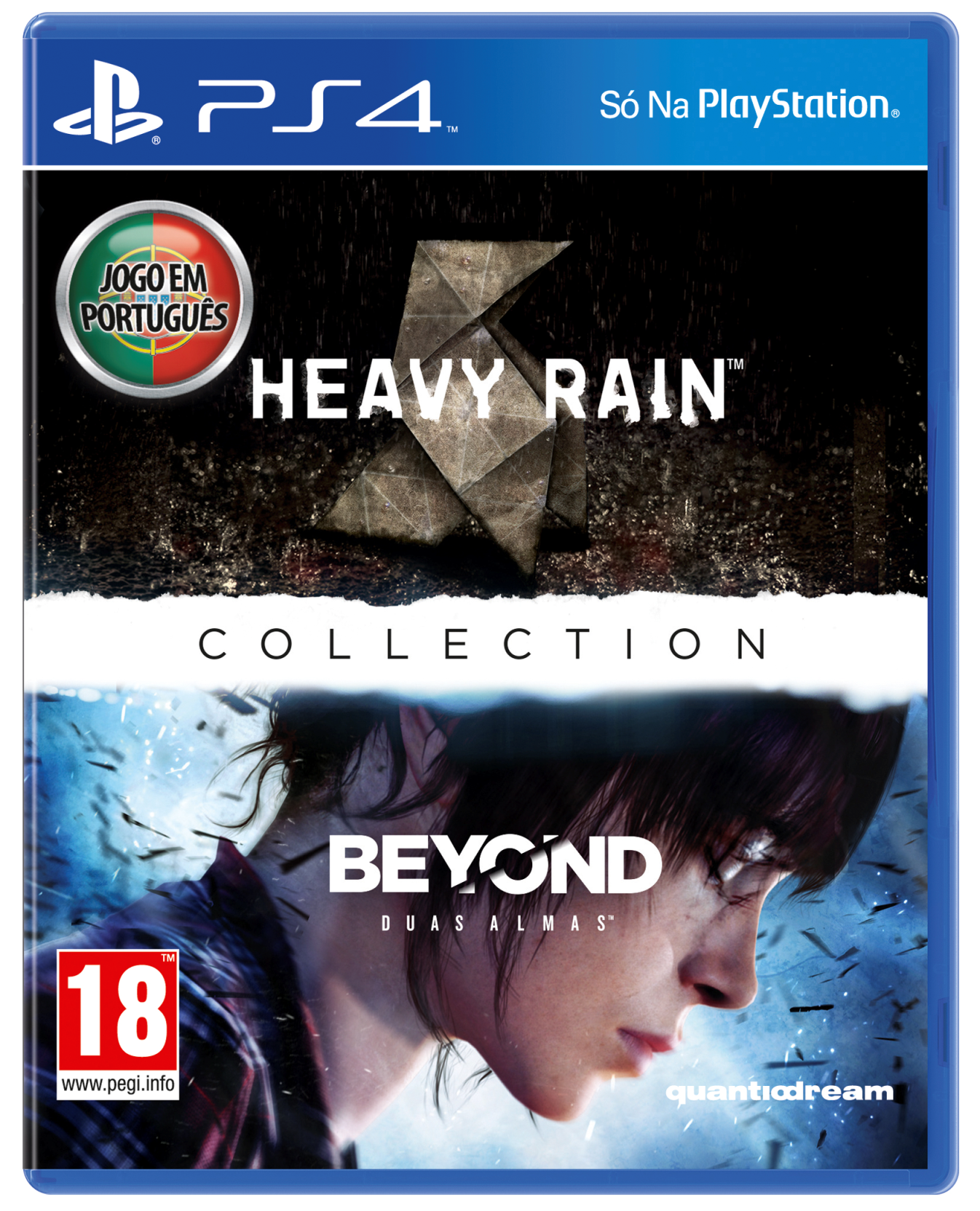 Jogo PS4 The Heavy Rain-Beyond: Duas Almas Collection