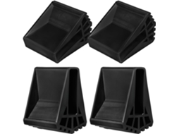 Kit De 4 Peças De Protetores De Pés Para Escadas, Antiderrapantes, Com Almofadas Estabilizadoras E Amortecedores