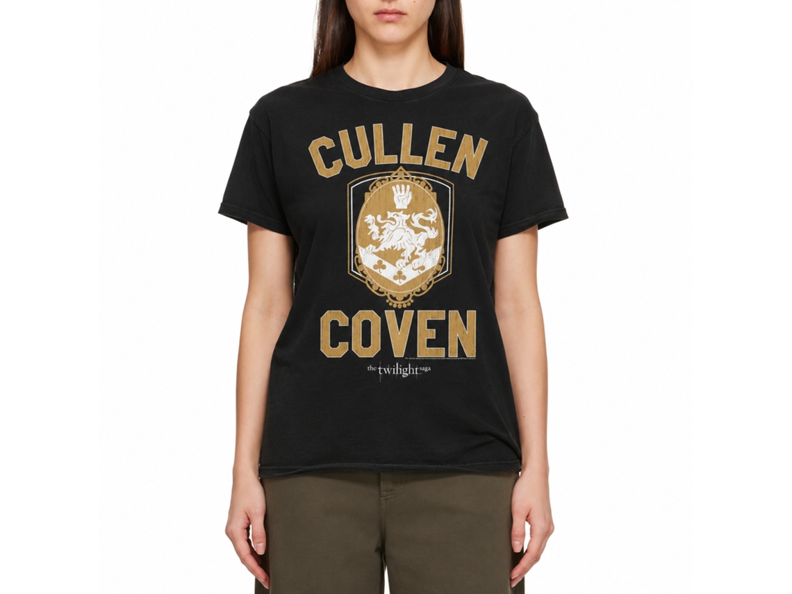 Rockinstone Twilight Movie Cullen Coven Black Adult T-shirt Size:xl
