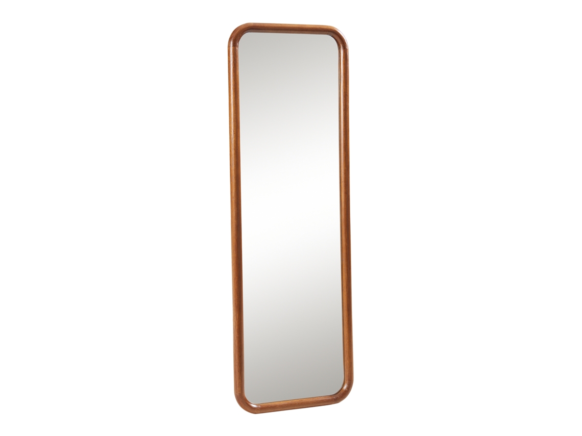 Espelho De Parede Ristijarvi Orpo Inteiro Mdf 120x40cm Marrom [EN.CASA]