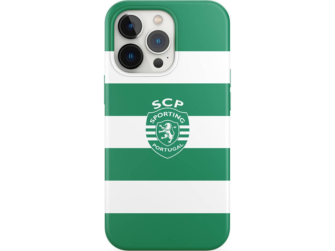 Capa JUST IN CASE iPhone XR Sporting Riscas Clássicas (Verde)