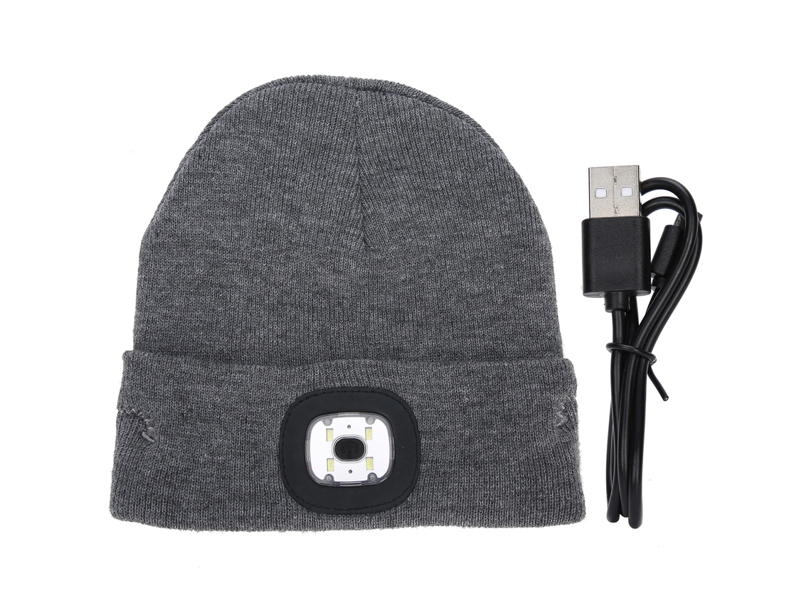 Gorra Com Bluetooth E Luz Led Ultra Brilhante Para Música Sem Fio De Dois Propósitos