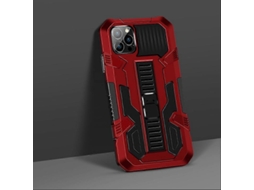 Capa Híbrida Anti Queda Pctpu Com Airbag Quadrado Vanguard E Suporte Oculto Para Iphone Slowmoose