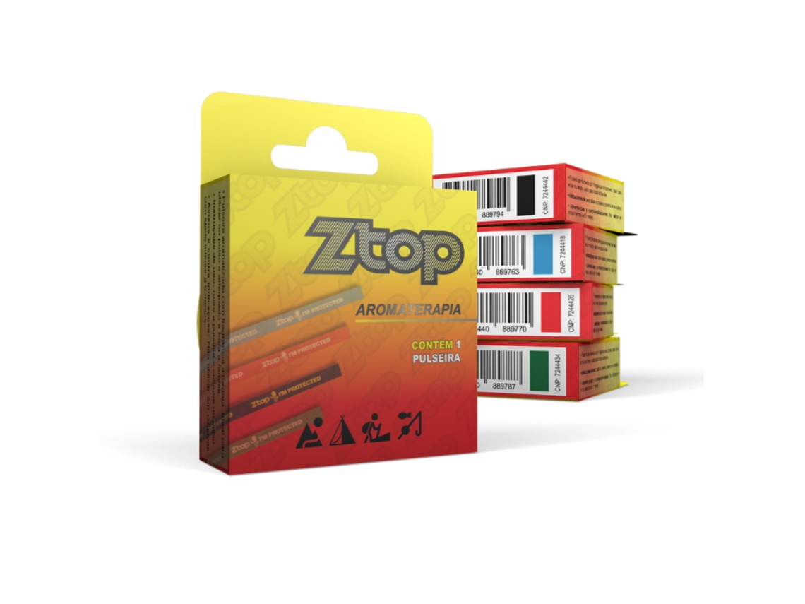 ZTOP Pulseira Aromatizada Anti Mosquitos Verde
