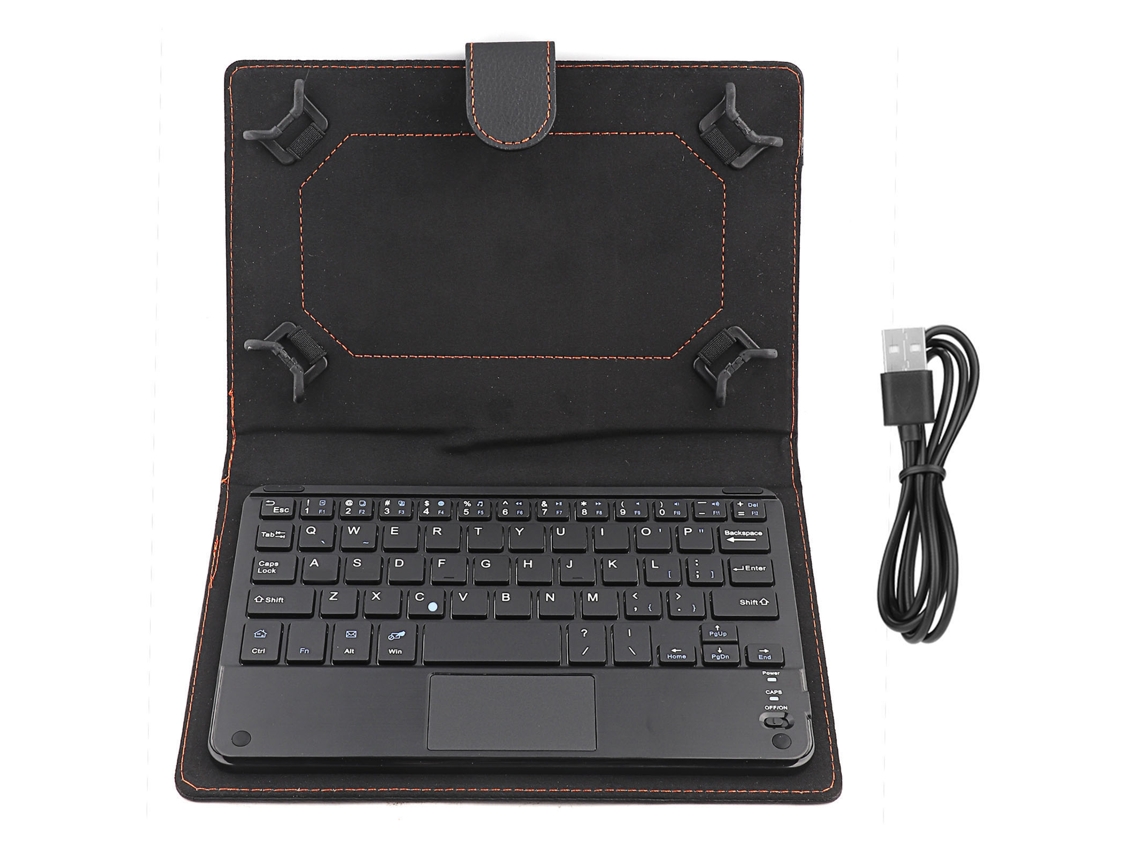 Teclado Bluetooth com Touchpad e Capa Protetora para 7/8 Polegadas Android/ios/windows 75h | S/MARCA