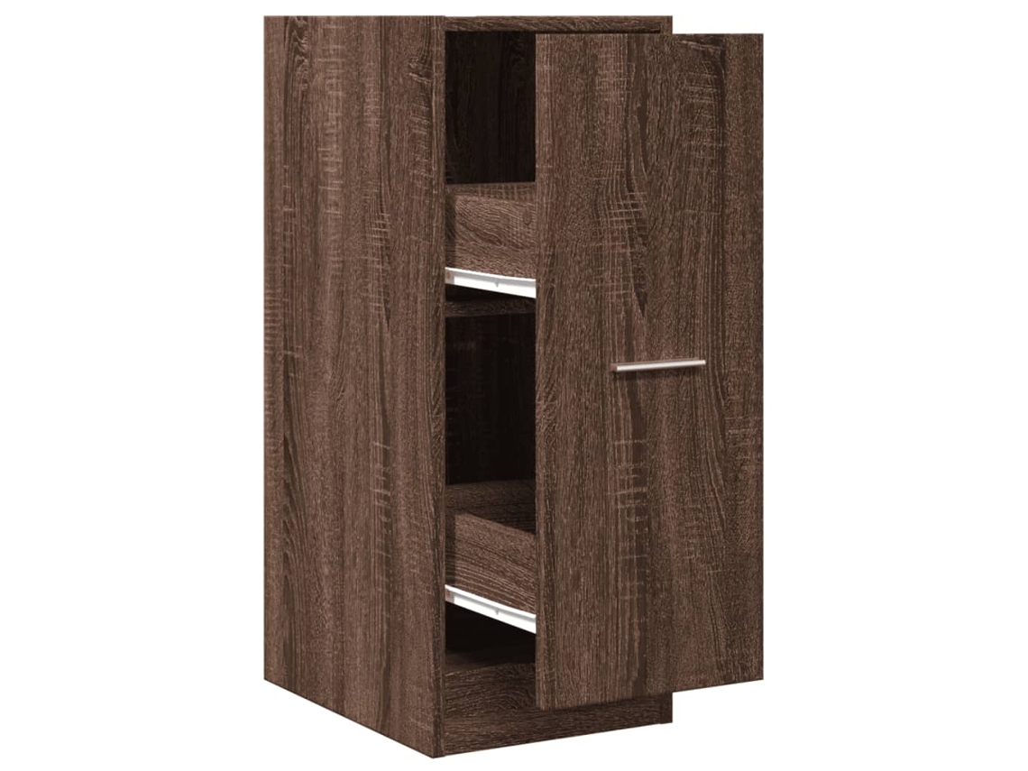Armário Boticário Derivados Madeira Carvalho Castanho MAISON EXCLUSIVE (30x41x77,5 cm)