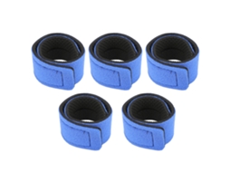 Cintos de Vara de Pesca Leves Práticos 5pcs Azul