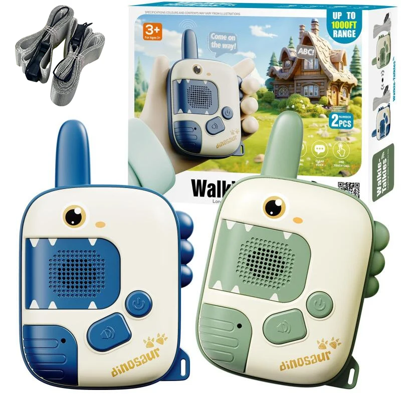 300m, Crianças Walkie Talkie, Pai e Filho Sem Fio Ao Ar Livre Controle Remoto Inteligente Comunicação Puzzle Brinquedo MDUG