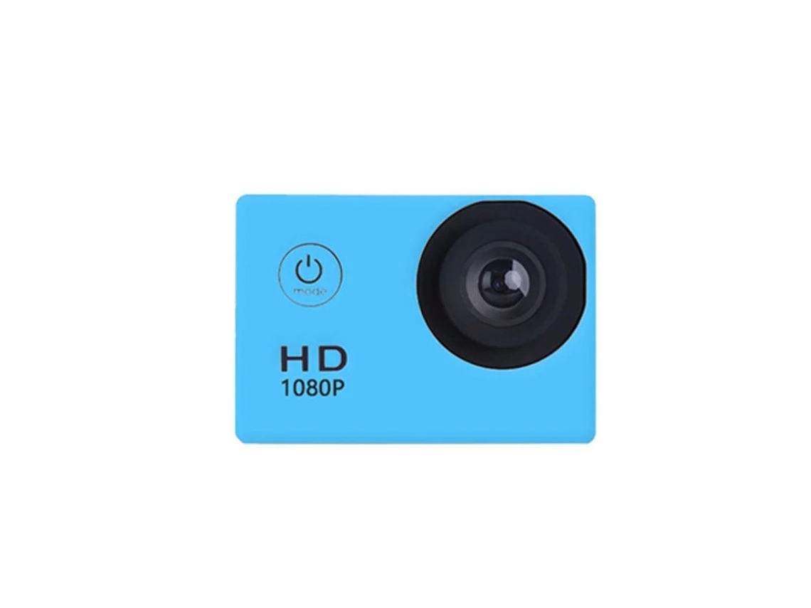 Câmera digital Yizhood HD 1080P, câmera de ação, tela de 2,0 polegadas, WiFi, controle de aplicativo móvel, 32 GB, proteção contra luz azul.
