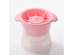 Formas De Gelo Esféricas Grandes Rosa, 6 Cm, Conjunto De 2