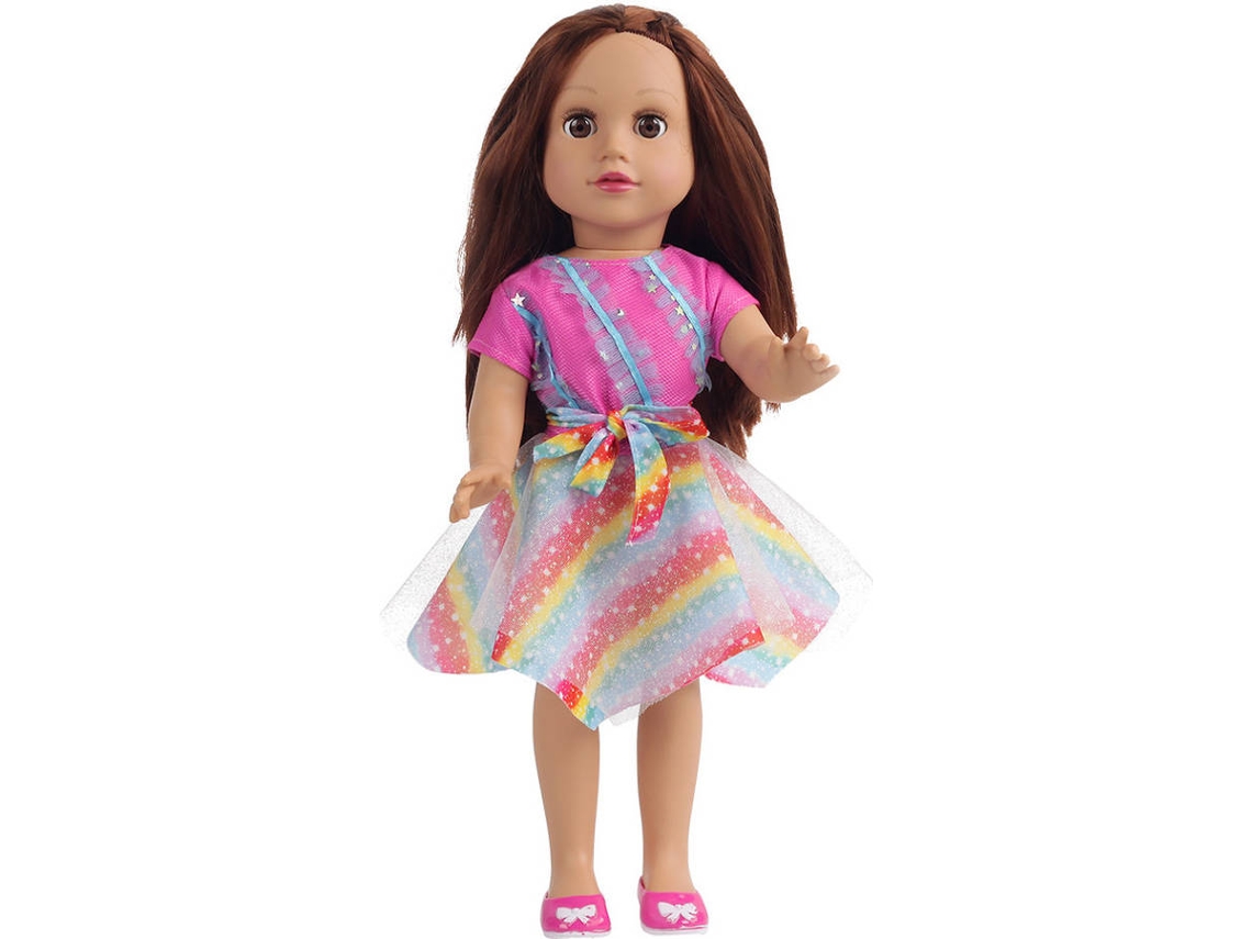 Figura EASTVAPS Doll Vestido Colorido
