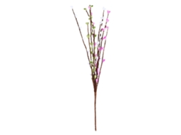 Flores de Páscoa Verde e Pink com Flores de Açúcar e Vime, 30cm LAXISCREED