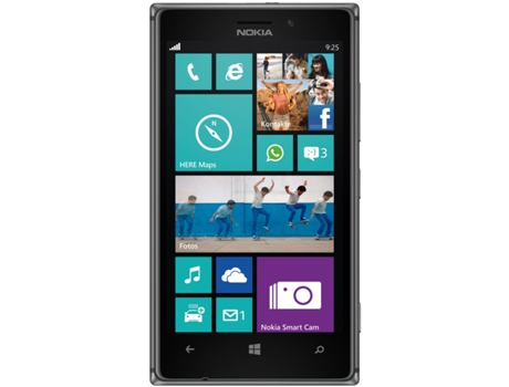Smartphone NOKIA Lumia 925 11,4 Cm 4.5 Sim Único Windows Phone 8 4G Micro-Usb B 1 Gb 16 Gb 2000 Mah Preto