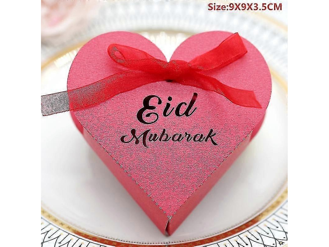 20 Caixas De Confeitos Para O Eid Mubarak, Lembrancinhas De Ramadã, Presentes Para O Hajj Al Fitr E Eventos Muçulmanos Do Ramadã. Hengjian