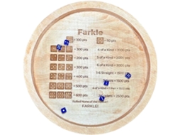 Plateau Porte Dés, Plateau De Jeu De Dés Plateau De Dés Rond En Bois Para Jeu De Table Porte Dés Gokoco