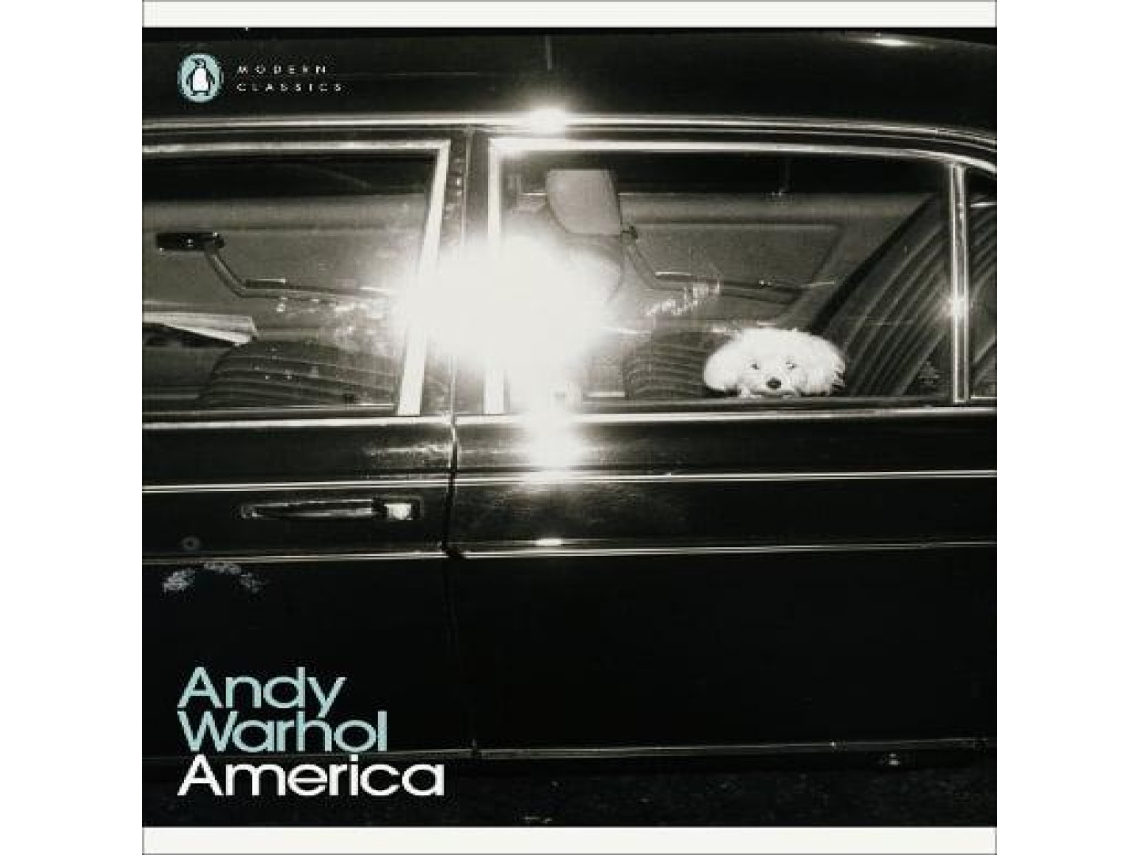 Livro America de Andy Warhol (Inglês)