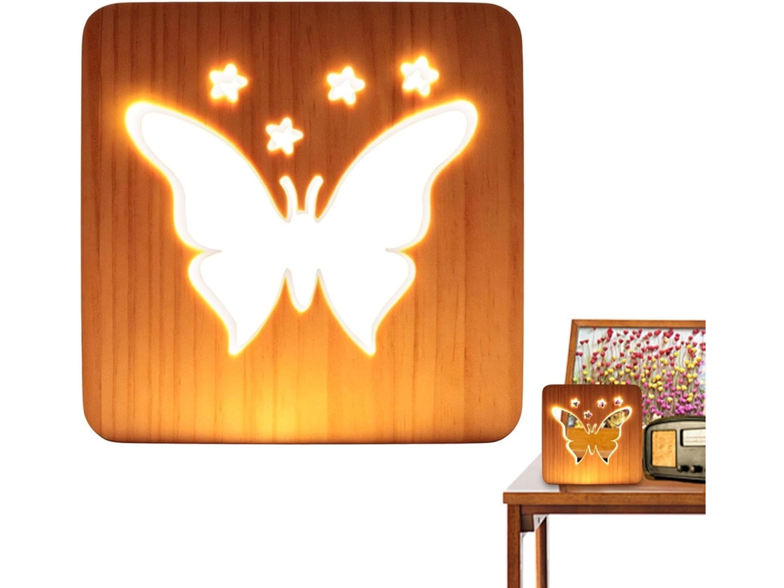 Luminária de mesa LED, iluminação ambiente decorativa para mesa.