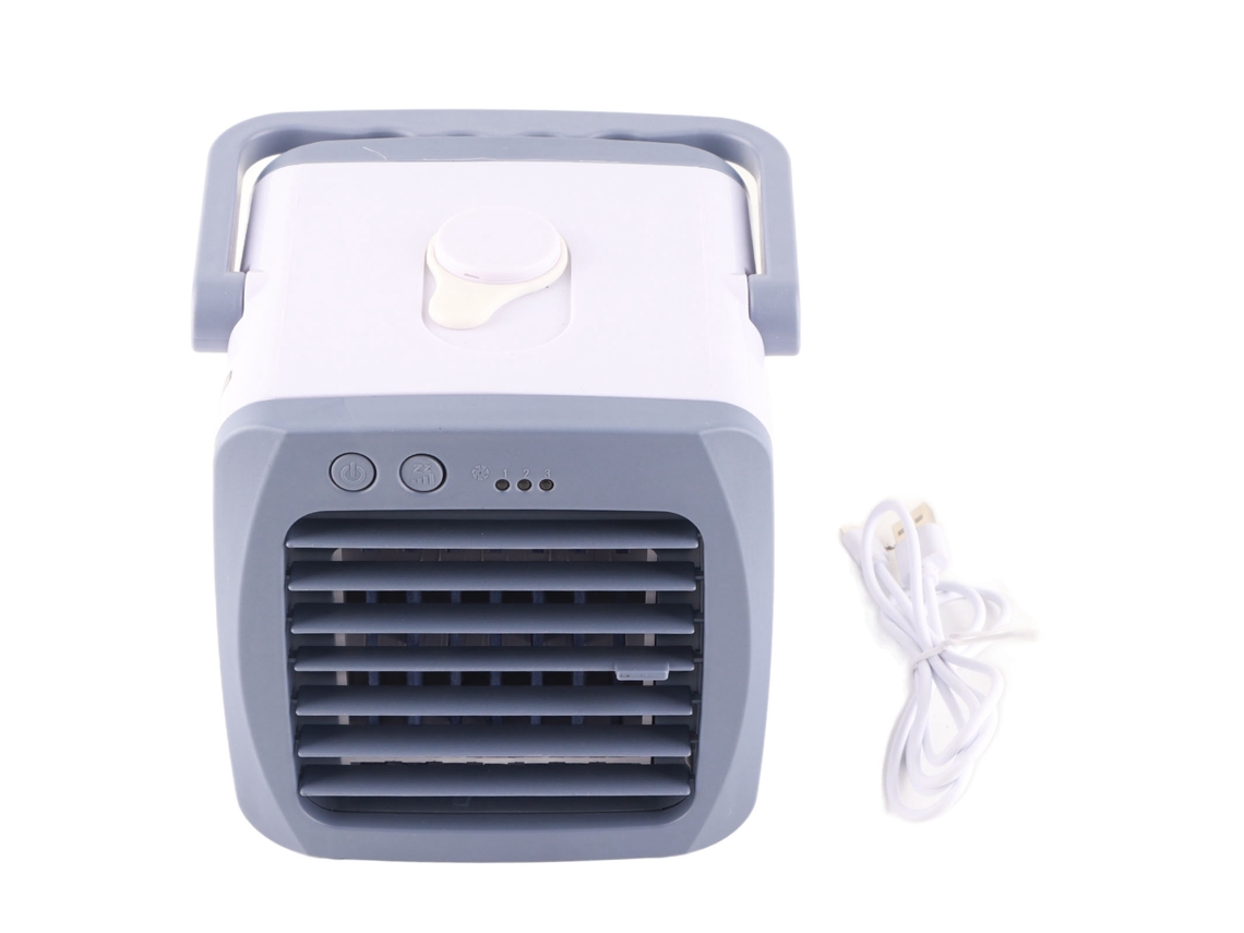 Ar Condicionado Portátil 5w, Mini Resfriador de Ar, 3 Velocidades Usb, Quarto, Escritório | S/MARCA