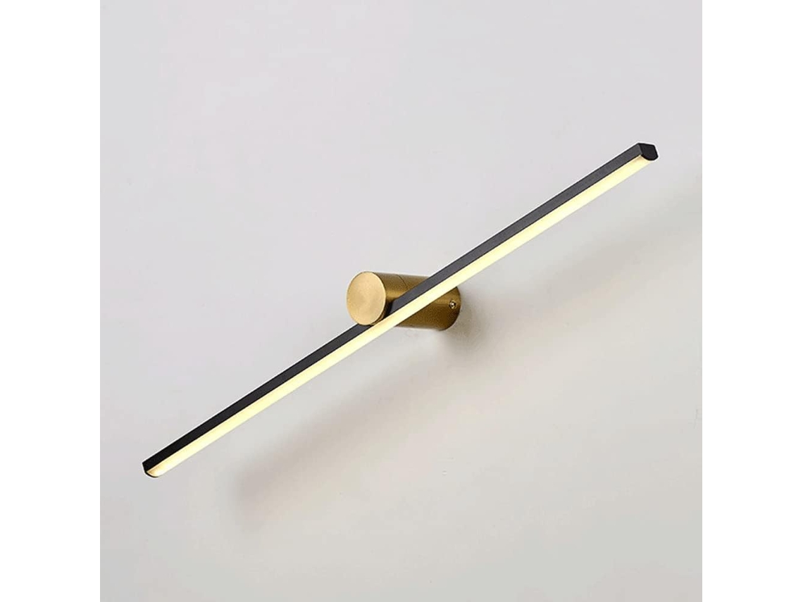 Applique Mural De Metal, Led, Moderna, Linear, 360, Para Corredor, Para Sala, Para Quarto