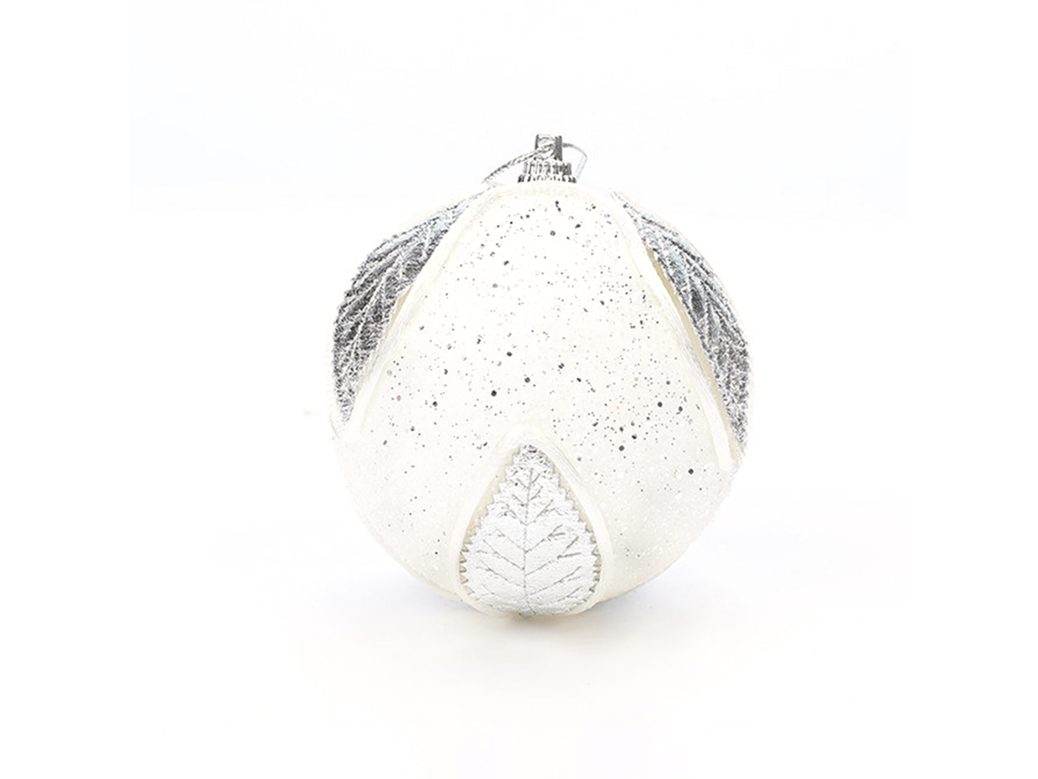 Laxiscreed Conjunto De Bolas De Natal Flocadas De 8cm Para Árvore E Decoração De Teto