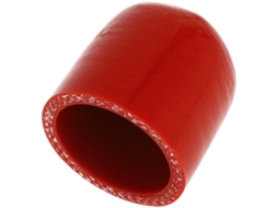 Slang De Bypass - Rood - Eindkap - 38 Mm De Diâmetro Interior - 40 Mm De Comprimento - Alta Resistência À Temperatura - Slangafsluiter