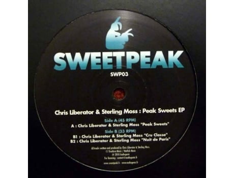 Vinil Peak Sweets Ep Sweetpeak