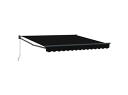 Conjunto 1 Toldo Externo Vidaxl Preto Poliéster (350 X 250 Cm)