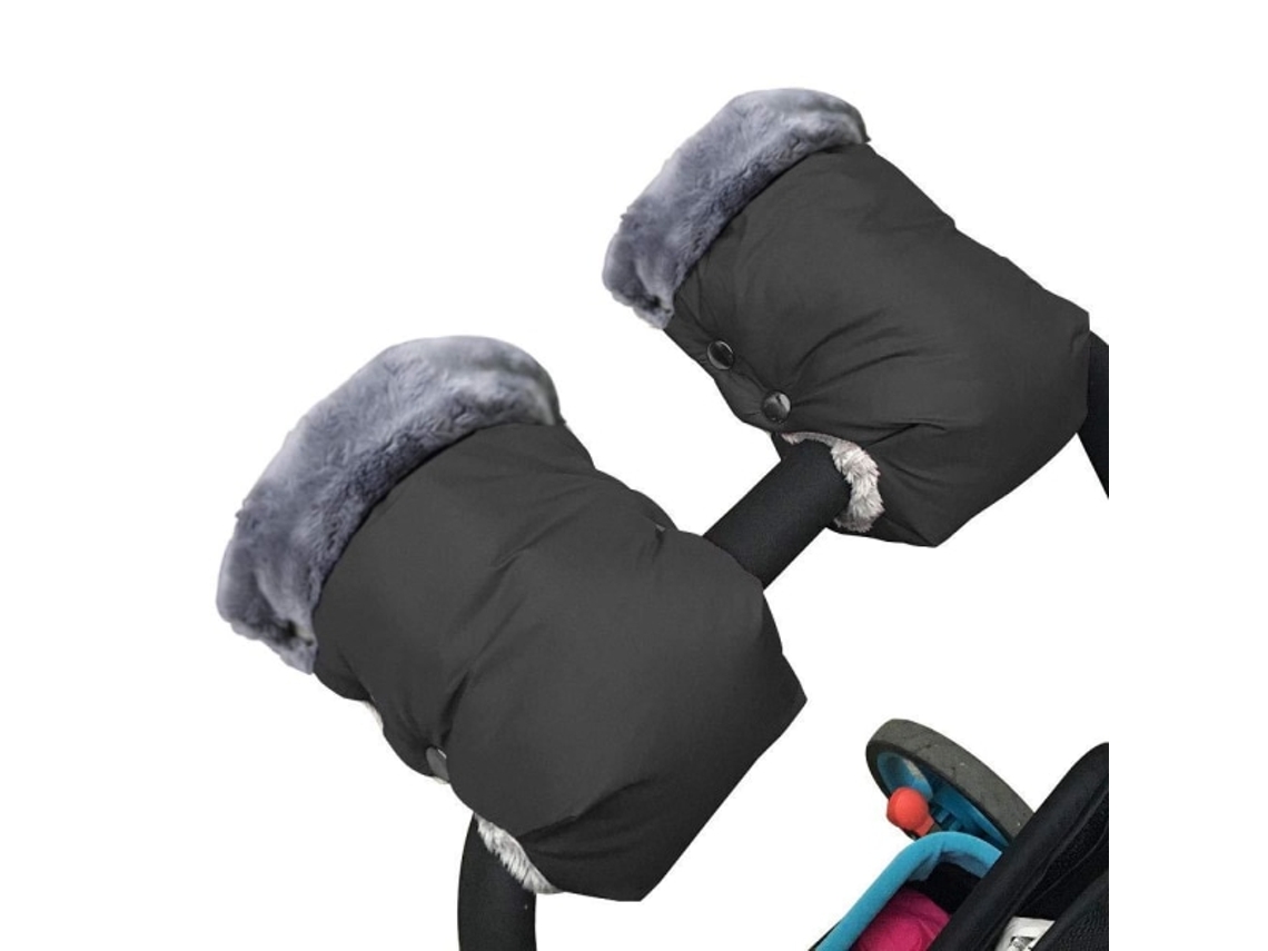 Luvas Aquecedoras para Carrinho de Bebê, 1 Par, Preto AQUAFORGE
