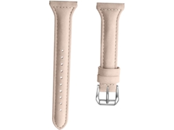 Pulseira De Couro Compatível Com Galaxy Watch, Cor Amêndoa Fosca, Durável E Fácil De Instalar. Gokoco