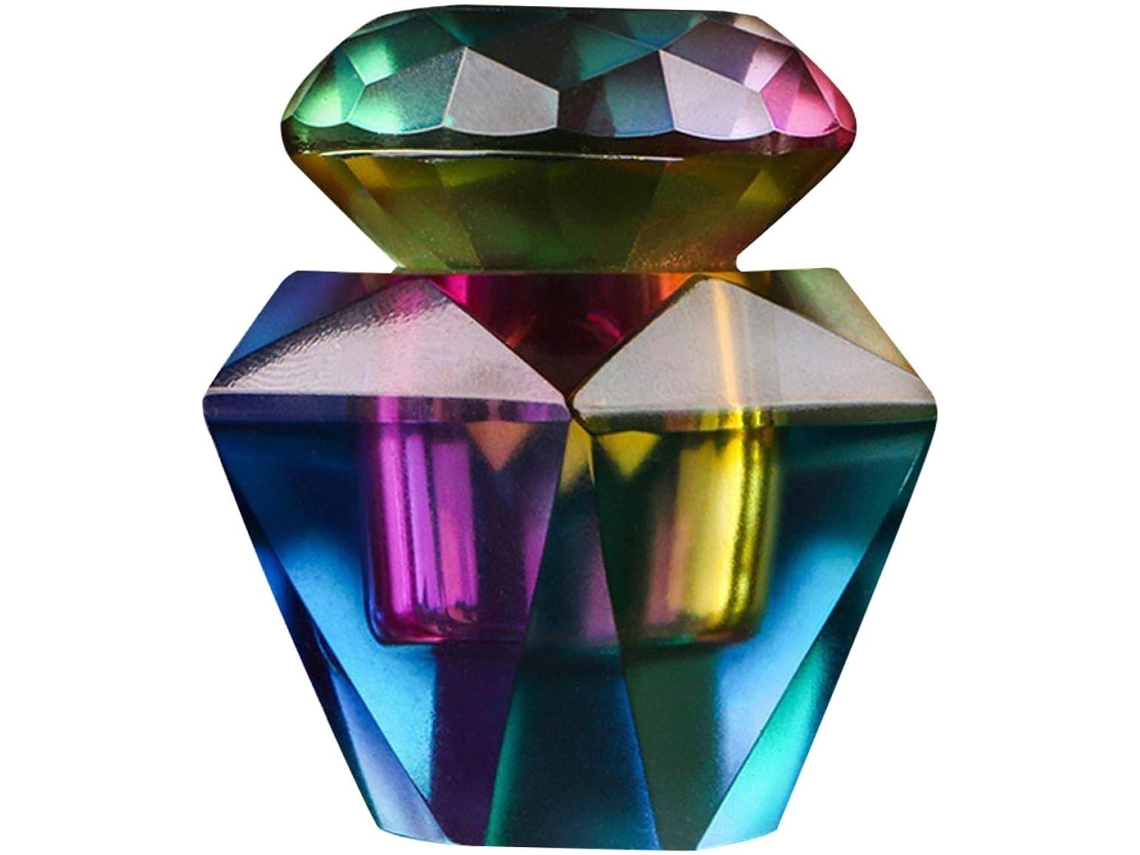 Pequeno Recipiente Octogonal De Vidro Para Monômero Líquido, Acessório Para Nail Art.