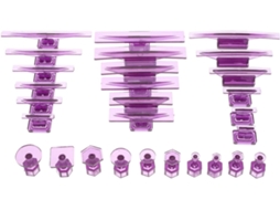 Kit Com 28 Tiras Adesivas Para Reparo De Amassados Em Carros E Extrator De Amassados.