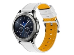 Bracelete de Aço Inoxidável 22Mm com Fivela para Huami Amazfit Gtr 47Mm Branco