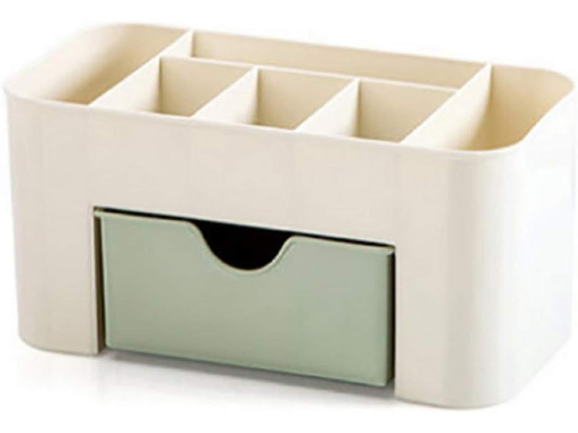 Organizador de Mesa para Maquiagem, Gavetas, Caixa Organizadora de Cosméticos, Organizador de Escritório BRILVIBERA