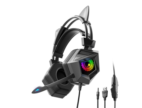 Auscultadores Bluetooth AGTRUM Sy-G15S Over Ear Microfone Colorida