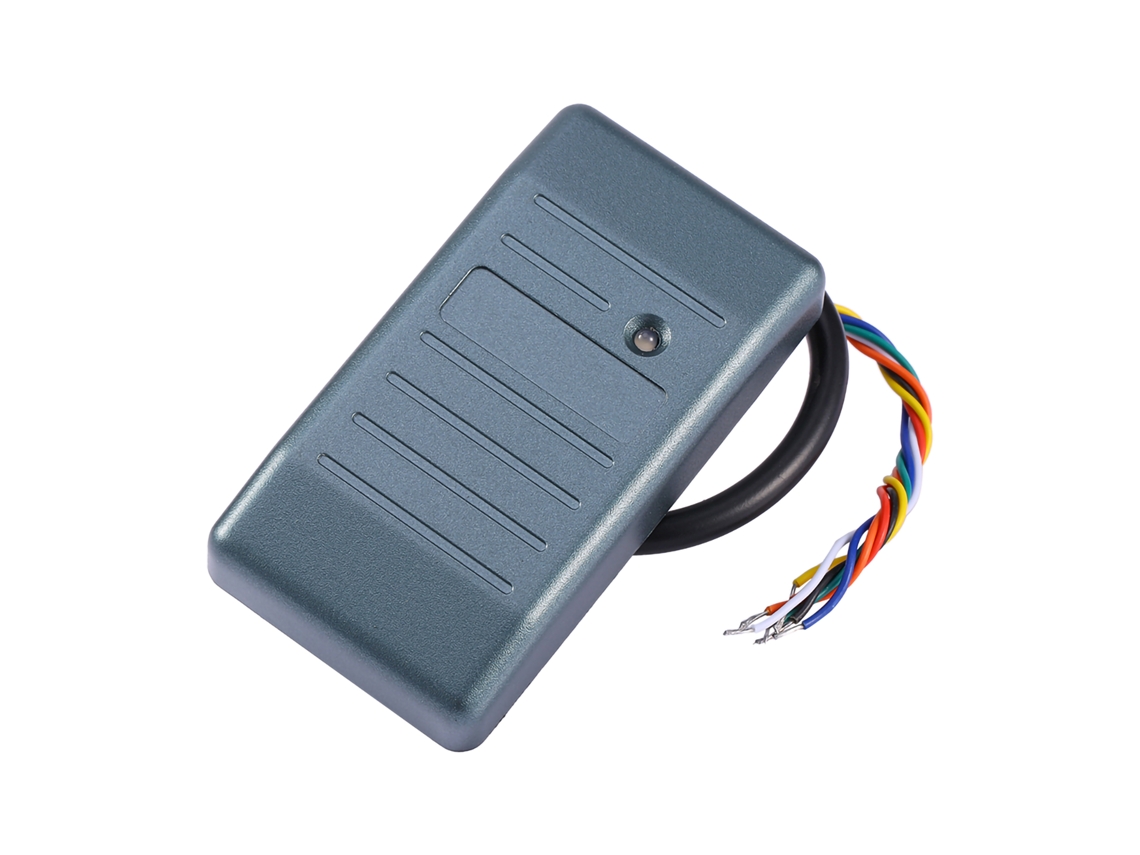 Leitor De Cartão Rfid Em Id Para Controle De Acesso 125khz Wiegand 26 À Prova D'água Js